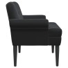 Canapé love seat avec capitonnage en boutons Noir Velours (V) 623338623338