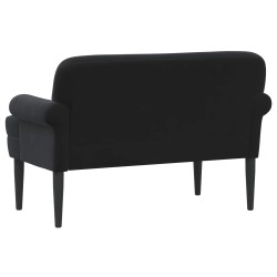 Canapé love seat avec capitonnage en boutons Noir Velours (V) 623338623338