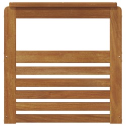 Accoudoirs 2 pcs Marron 59 x 6 x 61 cm Bois d'ingénierie 623345623345