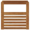 Accoudoirs 2 pcs Marron 59 x 6 x 61 cm Bois d'ingénierie 623345623345