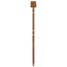 Accoudoirs 2 pcs Marron 59 x 6 x 61 cm Bois d'ingénierie 623345623345