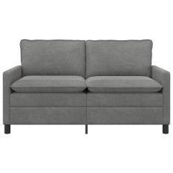Canapé Gris foncé 156 x 81 x 87,5 cm Velours 623348623348