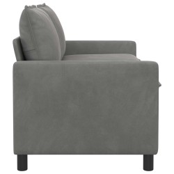 Canapé Gris foncé 156 x 81 x 87,5 cm Velours 623348623348