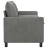 Canapé Gris foncé 156 x 81 x 87,5 cm Velours 623348623348