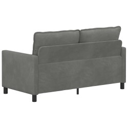 Canapé Gris foncé 156 x 81 x 87,5 cm Velours 623348623348
