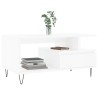 Table basse Blanc 90x49x45 cm Bois d'ingénierie 623349623349