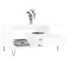 Table basse Blanc 90x49x45 cm Bois d'ingénierie 623349623349
