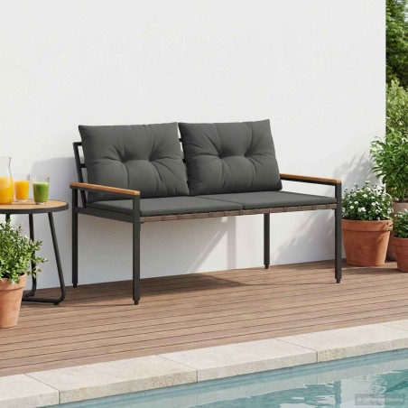 Banc extérieur 2 -Seater 116 x 67,5 x 72 cm polyrotin 623361623361