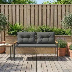 Banc extérieur 2 -Seater 116 x 67,5 x 72 cm polyrotin 623361623361