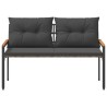Banc extérieur 2 -Seater 116 x 67,5 x 72 cm polyrotin 623361623361