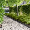 Bordure de Pelouse 30 pcs 103 x 10 cm Acier Noir 623365623365