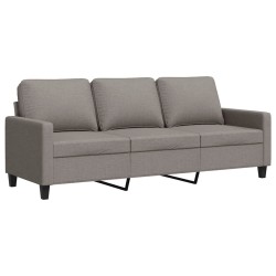Canapé à 3 places Taupe 180 cm Tissu 623382623382