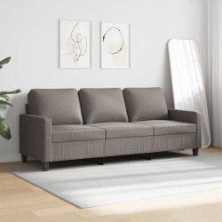 Canapé à 3 places Taupe 180 cm Tissu 623382623382