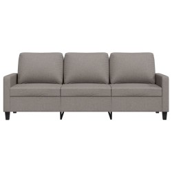 Canapé à 3 places Taupe 180 cm Tissu 623382623382