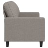 Canapé à 3 places Taupe 180 cm Tissu 623382623382