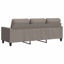 Canapé à 3 places Taupe 180 cm Tissu 623382623382