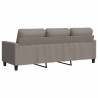 Canapé à 3 places Taupe 180 cm Tissu 623382623382
