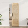 Porte coulissante ORKDAL Naturel et Blanc 61 x 198,5 cm 623393623393