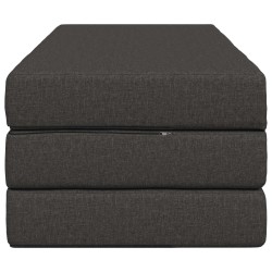 Canapé-lit pliable 140 x 67 x 45 cm Gris foncé 623401623401