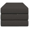Canapé-lit pliable 140 x 67 x 45 cm Gris foncé 623401623401