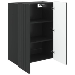Armoire Murale Noir 66 x 34,5 x 92 cm Bois d'ingénierie 623421623421