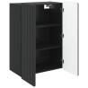 Armoire Murale Noir 66 x 34,5 x 92 cm Bois d'ingénierie 623421623421