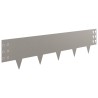 Bordure de Pelouse 10 pcs 100 x 25 cm Acier Rouillé 623423623423