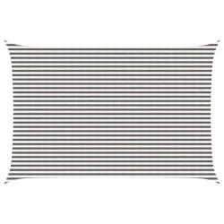 Voile d'ombre Gris clair et blanc 4 x 5 m HDPE 623424623424