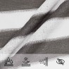 Voile d'ombre Gris clair et blanc 4 x 5 m HDPE 623424623424