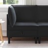 Sofa avec rangement Noir Velours 623425623425