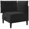 Sofa avec rangement Noir Velours 623425623425