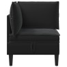 Sofa avec rangement Noir Velours 623425623425