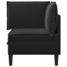 Sofa avec rangement Noir Velours 623425623425