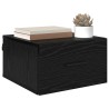 Cabinet de chevet avec tiroir 2 pcs Chêne noir 35 x 35 x 20 cm 623431623431