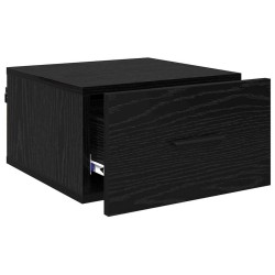 Cabinet de chevet avec tiroir 2 pcs Chêne noir 35 x 35 x 20 cm 623431623431
