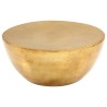 Table basse Aluminium martelé 70x30 cm Laiton 623436623436
