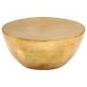 Table basse Aluminium martelé 70x30 cm Laiton 623436623436