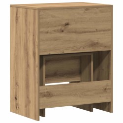 Coiffeuse 2 pcs chêne artisanal 60 x 40 x 75 cm 623444623444