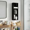 Armoire murale de salle de bain Chêne Noir 20 x 10 x 60,5 cm 623445623445