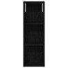 Armoire murale de salle de bain Chêne Noir 20 x 10 x 60,5 cm 623445623445