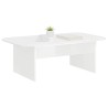 Table basse Blanc 93 x 53 x 33 cm Bois d'ingénierie 623448623448