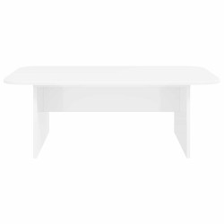 Table basse Blanc 93 x 53 x 33 cm Bois d'ingénierie 623448623448