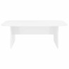 Table basse Blanc 93 x 53 x 33 cm Bois d'ingénierie 623448623448