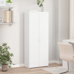 Armoire de classement blanc 60x32x153 cm bois d'ingénierie 623449623449