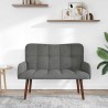 Sofa 2 places Gris foncé 115 x 61 x 87 cm Velours (V) 623458623458