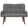 Sofa 2 places Gris foncé 115 x 61 x 87 cm Velours (V) 623458623458