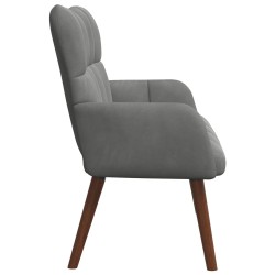 Sofa 2 places Gris foncé 115 x 61 x 87 cm Velours (V) 623458623458