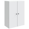 Armoire Murale Blanc 66 x 34,5 x 90 cm Bois d'ingénierie 623460623460