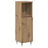 Armoire de salle de bain chêne artisanal 30x30x100 cm 623461623461
