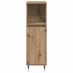 Armoire de salle de bain chêne artisanal 30x30x100 cm 623461623461